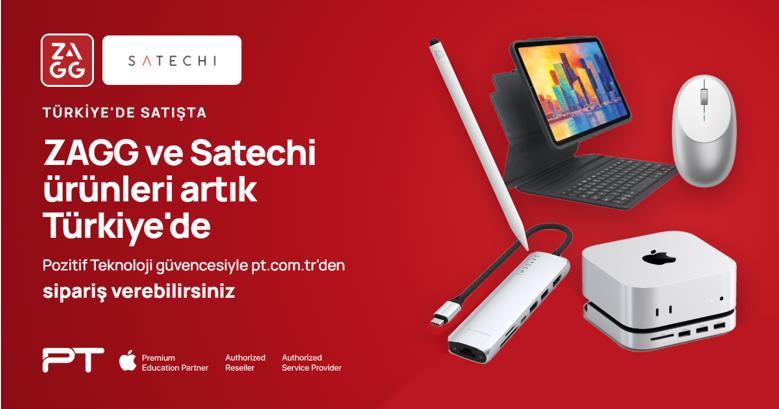 ZAGG ve Satechi Ürünleri Pozitif Teknoloji Güvencesiyle Artık Türkiye'de