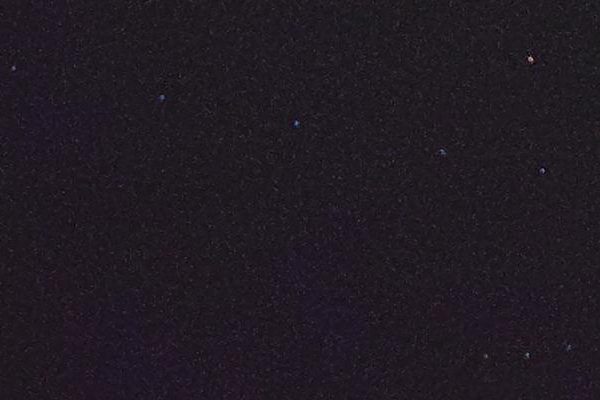 Bitlis semalarında Starlink uyduları böyle görüldü!