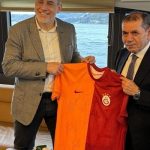Galatasaray Başkanı Dursun Özbek, Martin JahnGalatasaray ile görüştü