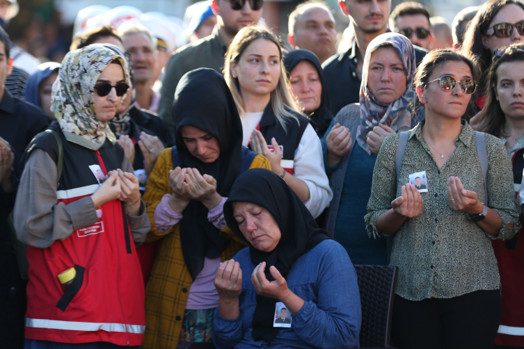 Şehidimiz Burak Büyük'ün naaşı toprağa verildi