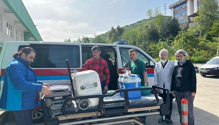 Giresun'da beyin ölümü gerçekleşen kişinin organları 3 kişiye umut oldu 1 20066807