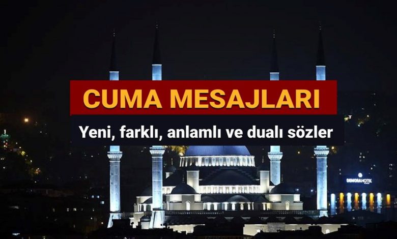 Dualı cuma mesajları 2025: Yeni, farklı, uzun, kısa, anlamlı ve en güzel cuma mesajları örnekleri (23 Mayıs) - Son Dakika Türkiye Haberleri 1 pIUNmlp5mUC7bMPqyY1XJQ