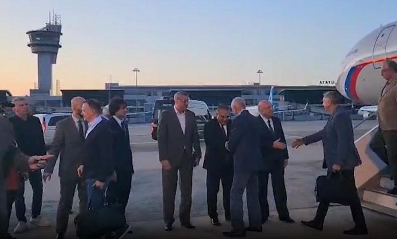 Rusya heyeti İstanbul'a geldi - Son Dakika Haberleri 1 rus heyet aa 2366209