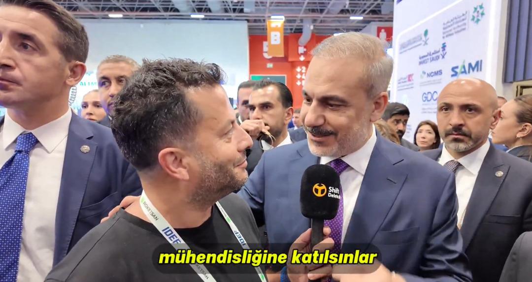 Bakan Fidan Dan Idef 2025 Savunma endüstrisi için çarpıcı kelimeler! Gençlere tavsiye verdi: 