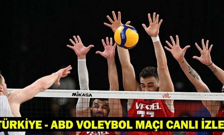 ABD VOLEYBOL MAÇI CANLI İZLE! Filenin Efeleri voleybol maçı hangi kanalda? 2025 FIVB Milletler Ligi (VNL) 3. hafta karşılaşmaları! 1 68775225d0764f40b3963545