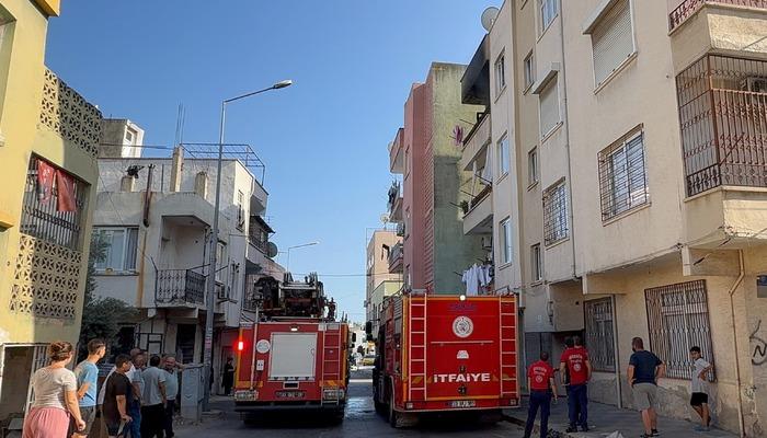 Mersin'de oturduğu evi ateşe veren kişi gözaltına alındı 1 21186743