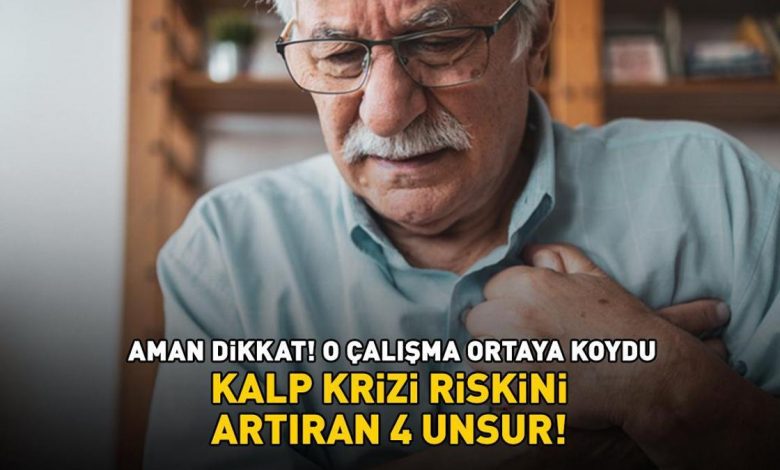 KALP KRİZİ RİSKİNİ ARTIRAN 4 UNSUR! Aman dikkat! O araştırma ortaya koydu! 1 68ea95e139465790ca545200