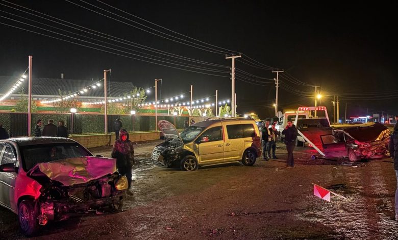 Çankırı'da trafik kazası: 9 yaralı 1 cankiri kaza aa 2411238