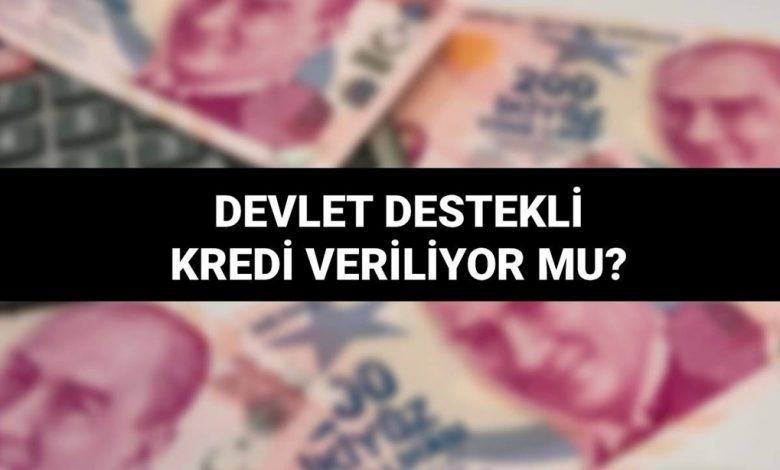 Devlet destekli borç kapatma kredisi 2025: Devlet destekli borç kapatma kredisi var mı, hangi bankalar veriyor? 1 tTLt 3CWsECezLsZVmUDeQ