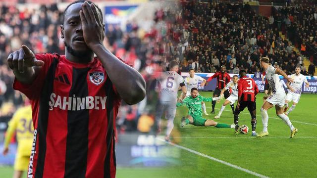 Gaziantep FK - Eyüpspor karşılaşmasında Boateng'den son dakikada dikkat çeken gol! 1 22343854