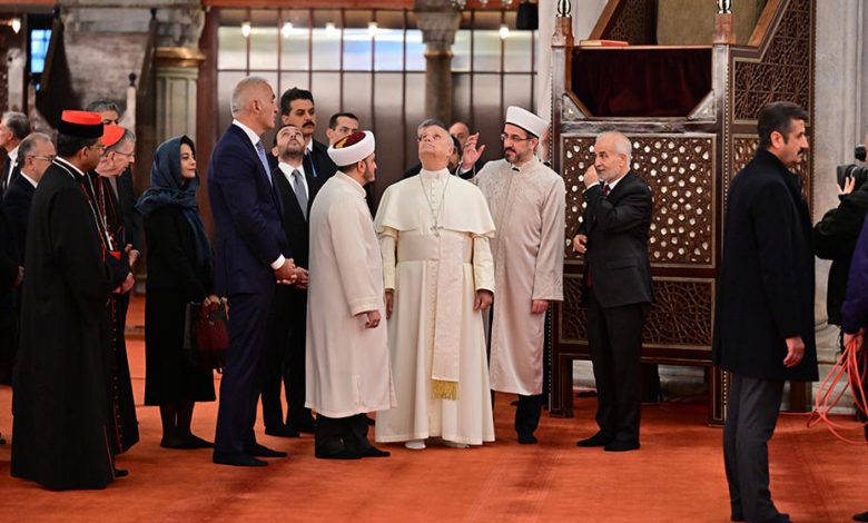 AA 20251129 39839705 39839701 VATIKAN DEVLET BASKANI PAPA 14 LEO ISTANBULDA 715699