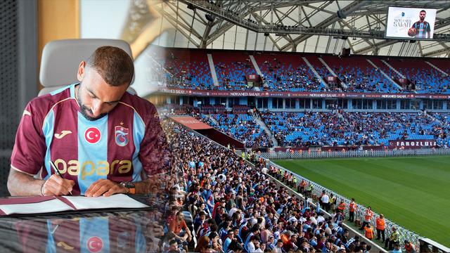 Trabzonspor’da Mohamed Salah için büyük imza töreni! Papara Park’ta tarihi gece